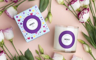 MERCI lifestyle 2 bougie pour dire merci
