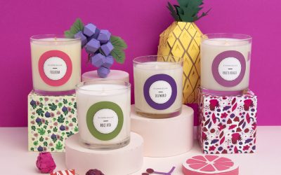 FAMILLE FRUITEE bougie parfumée fruit