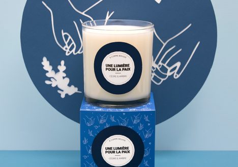 bougie parfumée ambre cèdre
